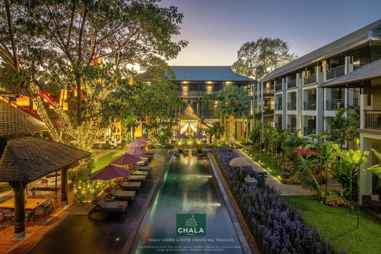 Chala Number6 Hotel Chiang Mai Exterior foto