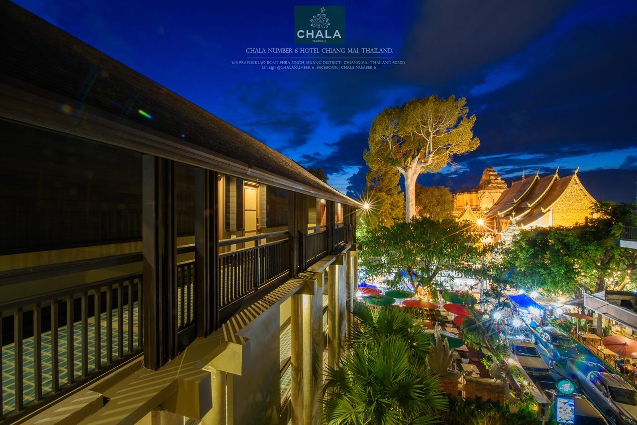 Chala Number6 Hotel Chiang Mai Exterior foto